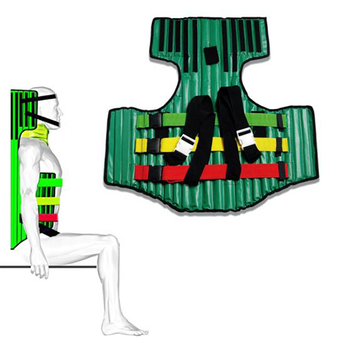 طقم تثبيت للراس والظهر