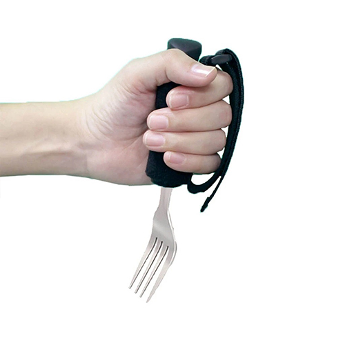 طقم ادوات تناول الطعام مقبض كبير وحزام