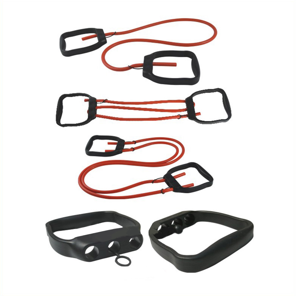 سباكير مقبض يد 3 فتحات للتحكم بطول حبل المقاومة