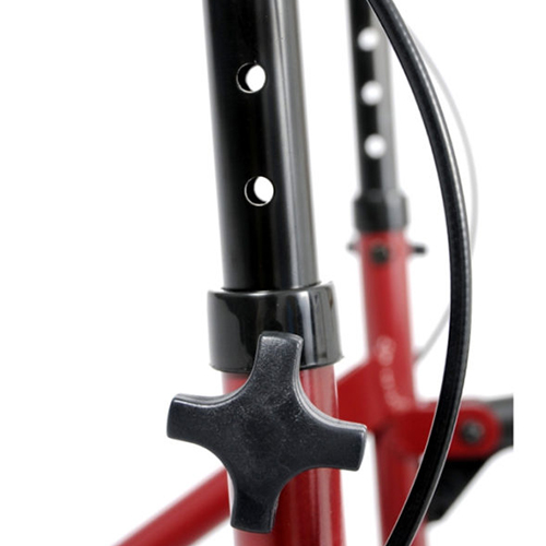 مشاية كبار مع عجلات ومقعد وسلة