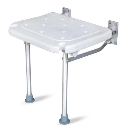 Wall-mounted shower chair