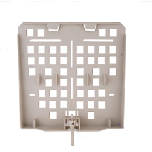 Wall-mounted waste container holder