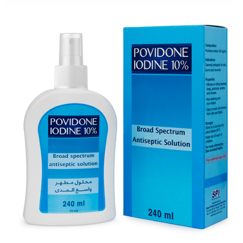 بوفيدون ايودين بخاخ 10% 240مل SPI