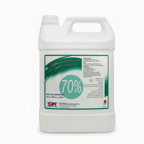 ايزوبروبيل 70% جالون 5 لتر SPI