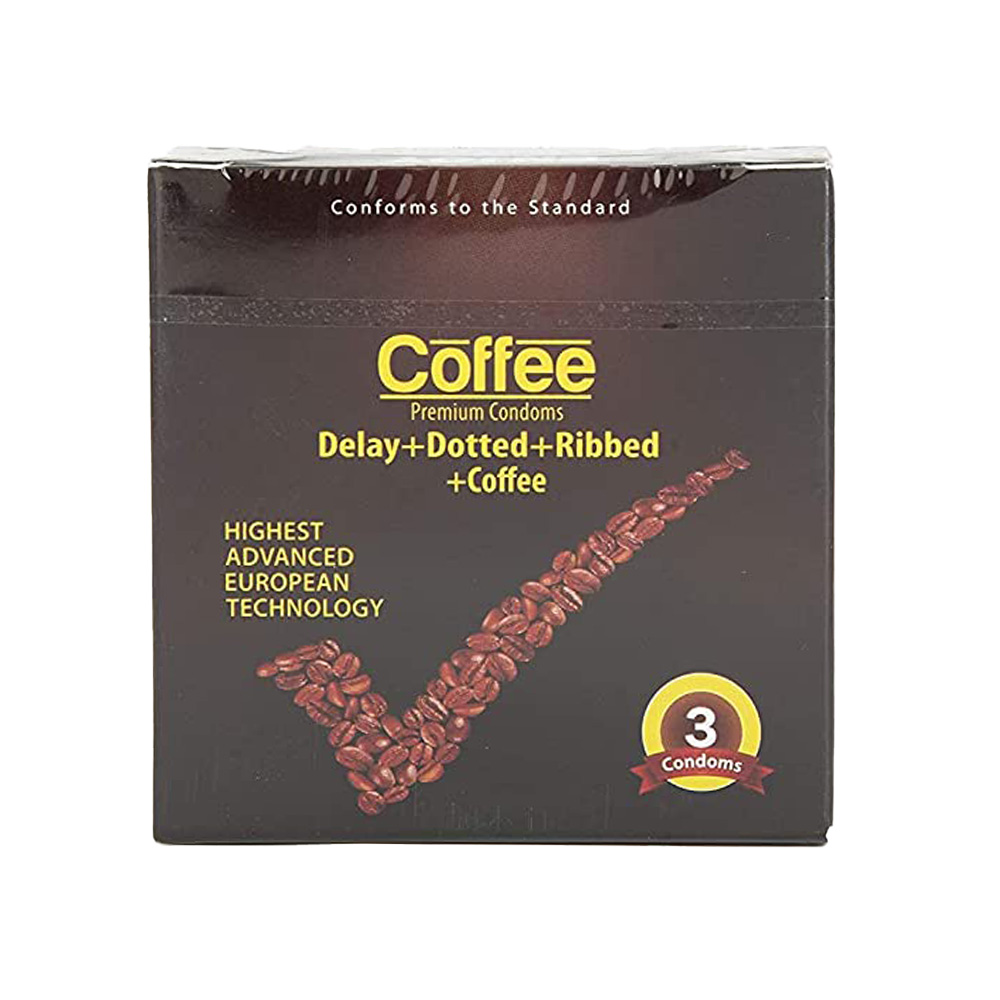 Enjoy condom male protector dotted and polygonal c...