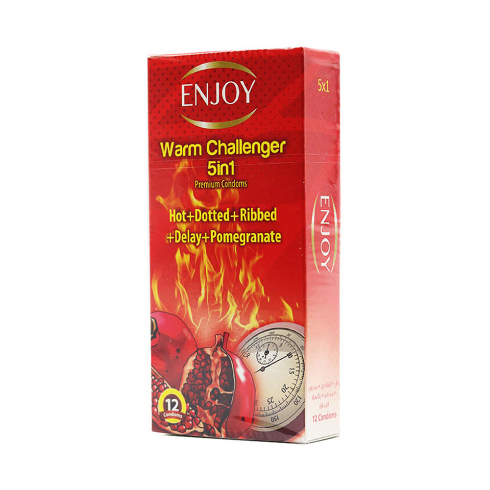 Enjoy Condom Male Protector Heat Challenge 5 in 1