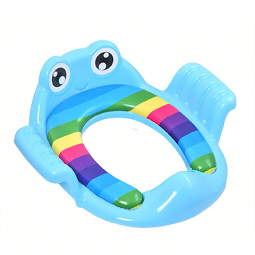 Children's padded toilet seat