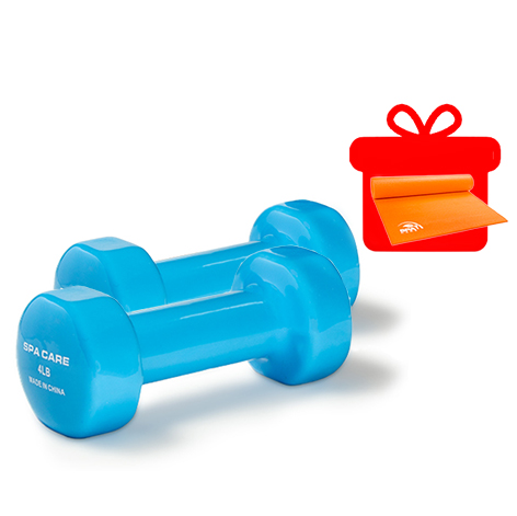 Dumbbell weight lifter, free pair with mattress